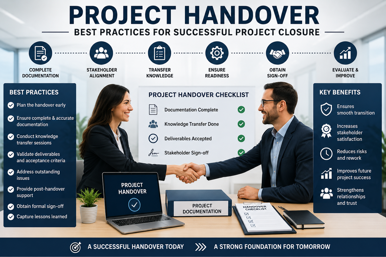 Project Handover Best Practices for Successful Project Closure